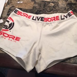 Livesore white shorts
